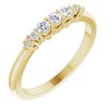 14K Yellow 0.20 CTW Diamond Stackable Ring Ref 17548442